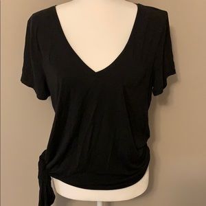 Lululemon side-knot tee